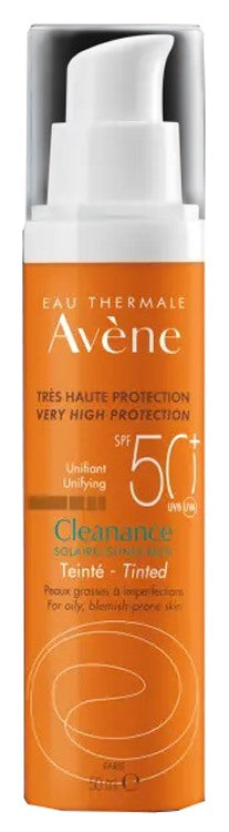 pierre fabre avene sol cleanance spf50 colorato nuova formula 50 ml avene ean 3282770149562