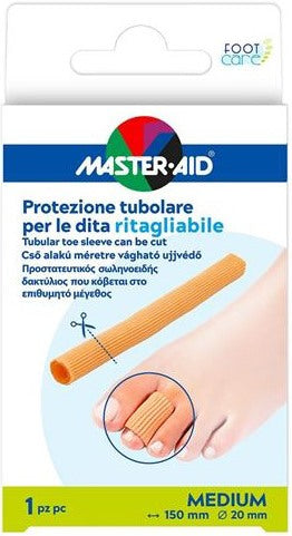 pietrasanta protezione tubolare master aid footcare ritagliabile 15 cm 20 mm medium c7 pietrasanta pharma ean 8032956145827