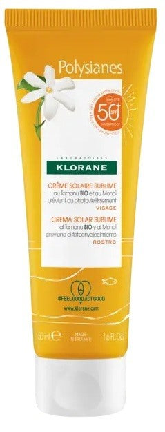 pierre fabre les polysianes crema viso tamanu biomonoi spf50 50 ml klorane ean 3282770150636