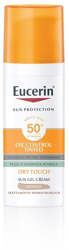 beiersdorf eucerin eucerin sun oil control tinted cream spf50 50 ml eucerin ean 4005800287718