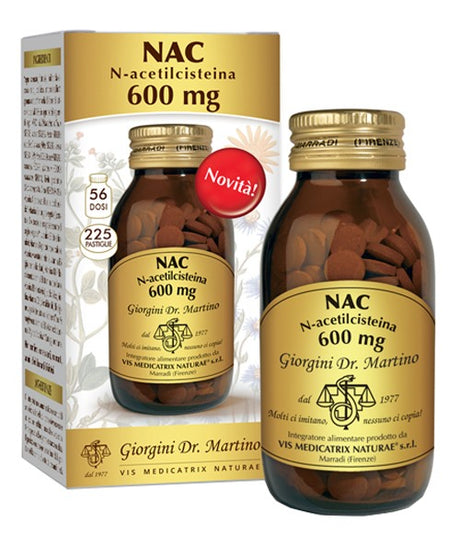 giorgini ser vis nac 225 pastiglie giorgini ean 8058045121916