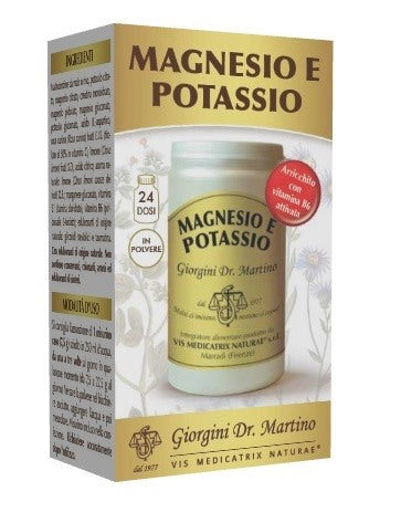 giorgini ser vis magnesio e potassio polvere 180 g giorgini ean 8058045121589