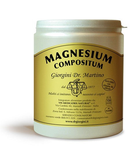 giorgini ser vis magnesium compositum polvere 500 g giorgini ean 8058045121534