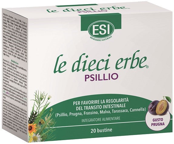 esi esi le dieci erbe psillio 20 bustine 56 g esi ean 8008843133819