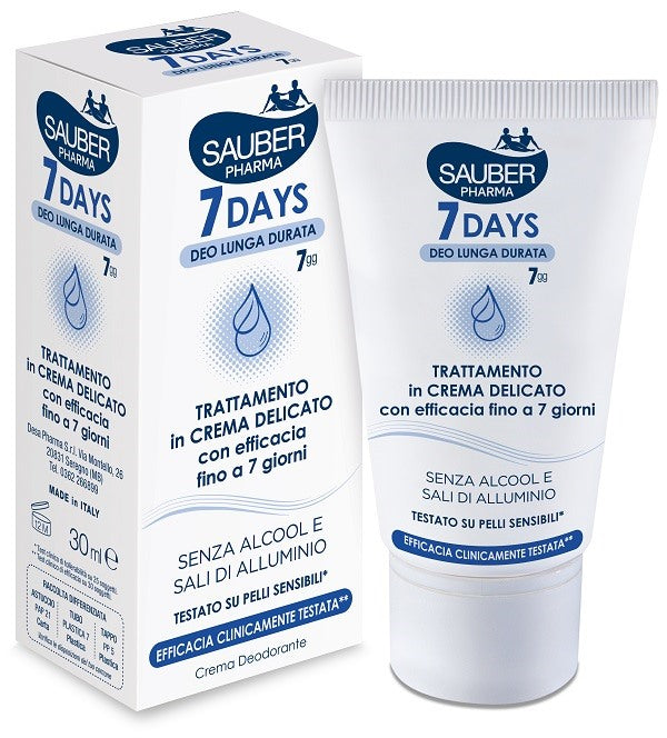 desa pharma sauber 7days crema 7 giorni 30 ml ean 8005520612094