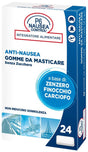 consulteam p6 nausea control 24 gomme da masticare senza zucchero p6 nausea control ean 8030936200061