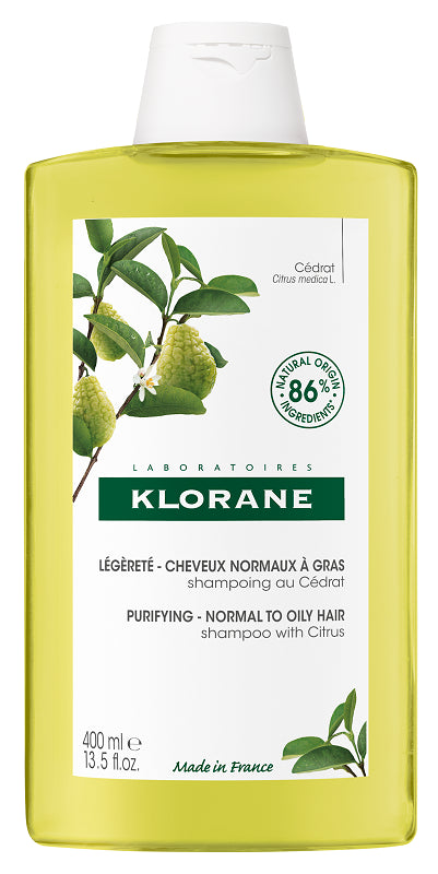 pierre fabre klorane shampoo purifying al cedro 400 ml klorane ean 3282770149609