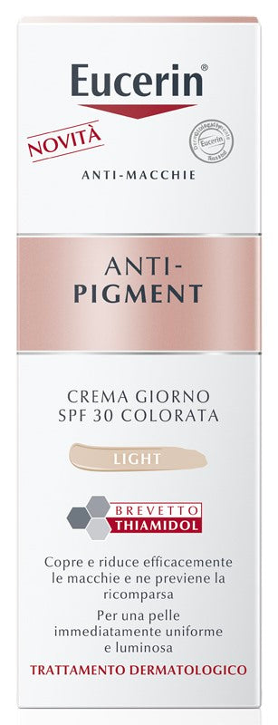beiersdorf eucerin eucerin anti pigment giorno spf30 colorato light 50 ml eucerin ean 4005800303906