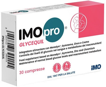 imo imopro glycequil 30 compresse imo ean 8055713390155