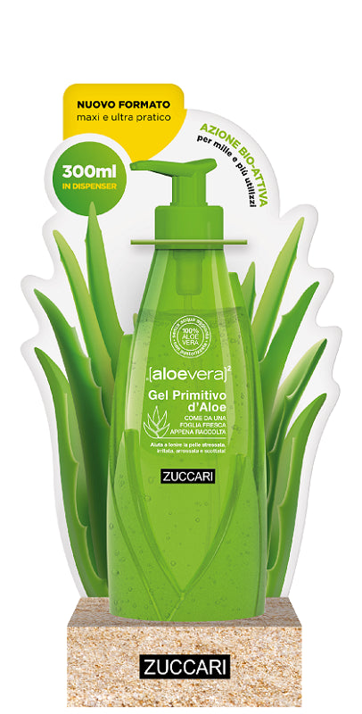 zuccari aloevera2 gel primitivo dispenser 300 ml aloevera2 ean 8026380801060