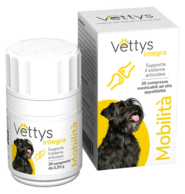 pharmaidea veterinaria vettys integra mobilita cane 30 compresse masticabili