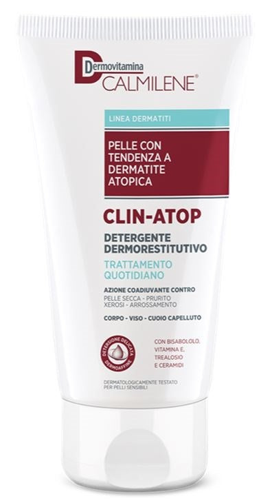 pasquali dermovitamina dermovitamina calmilene clin atop detergente dermorestitutivo trattamento quotidiano per pelle con tendenza a dermatite atopica 200 ml dermovitamina ean 8032738386042