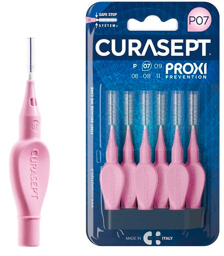 curasept curasept proxi p07 rosapink 6 pezzi curasept ean 8056746072780