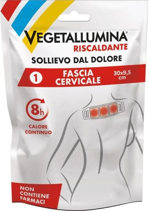 pietrasanta vegetallumina fascia cervicale riscaldante 1 pezzo vegetallumina ean 8032956145940