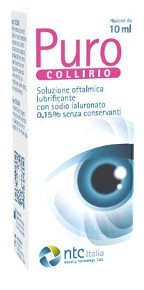ntc federfarmaco soluzione oftamica lubrificante puro collirio 10 ml ntc