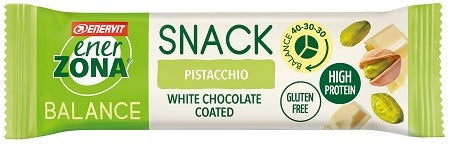 enervit enerzona snack pistacchio cioccolato bianco 27 g enervit ean 8007640812873
