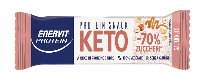 enervit enervit protein keto snack salted nuts 35 g enervit ean 8007640818844