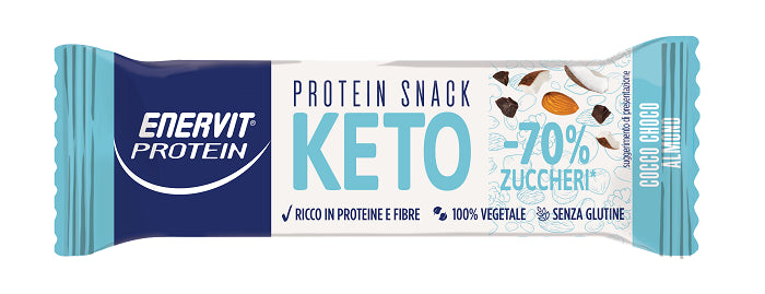enervit enervit protein keto snack cocco choco almond 35 g enervit ean 8007640818851
