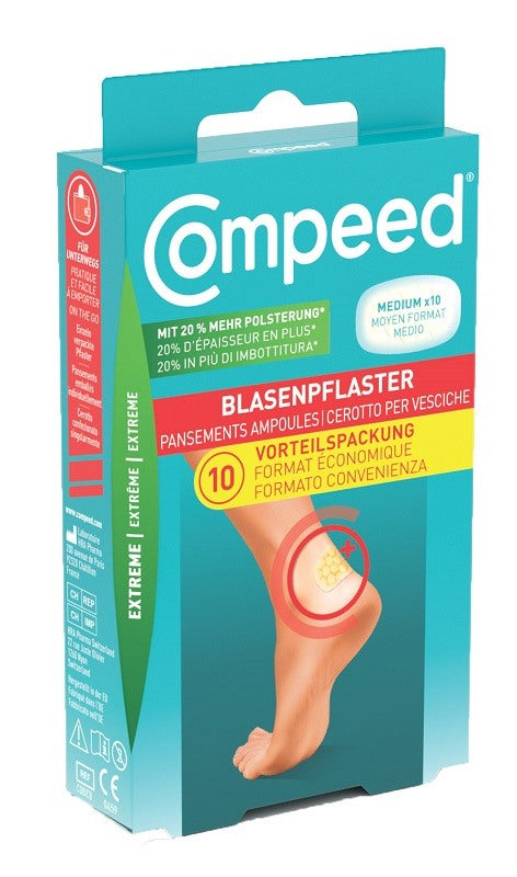 perrigo hra cerotti compeed per vesciche medio extreme 10 pezzi ean 3663555004922