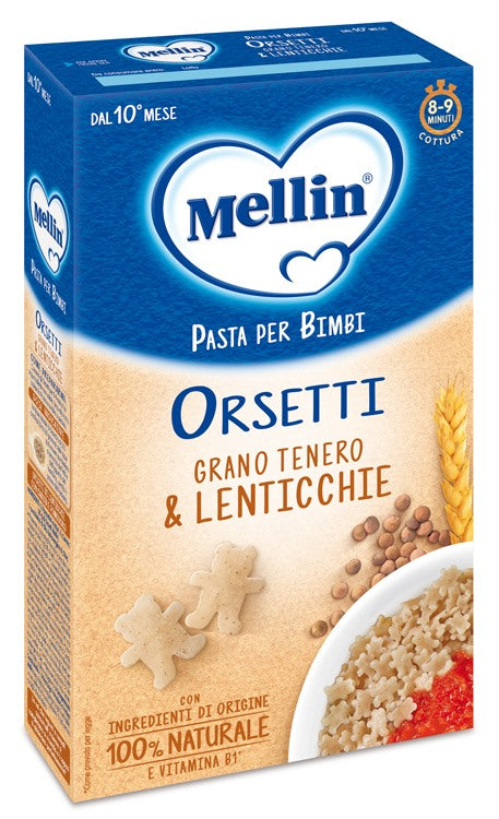 mellin mellin orsetti con lenticchie 280 g mellin ean 8017619401212