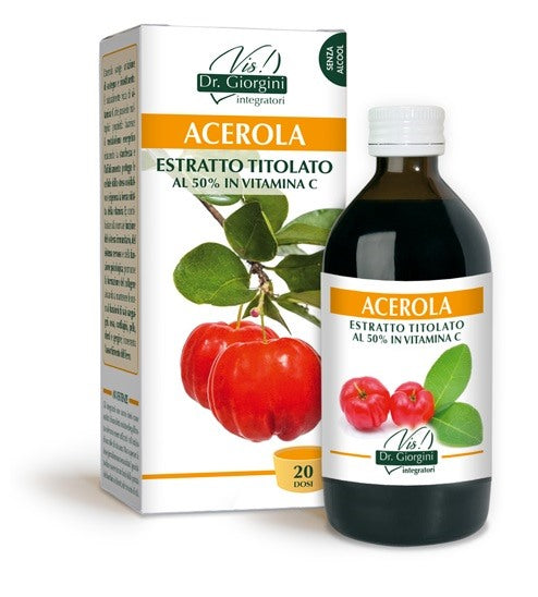 giorgini ser vis acerola estratto titolato al 50 200 ml giorgini ean 8058045122043