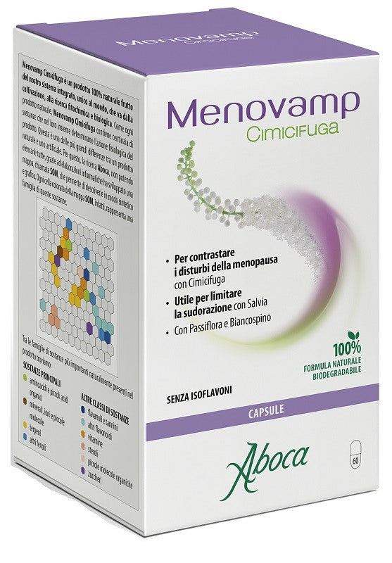 aboca menovamp cimicifuga 60 capsule aboca ean 8032472025139