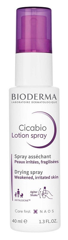 bioderma italia cicabio lozione spray 40 ml bioderma ean 3701129800225