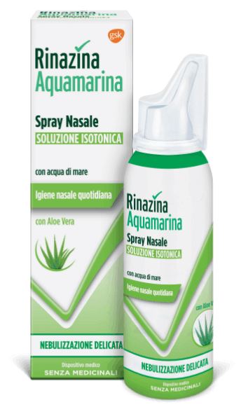 haleon italy rinazina aquamarina family spray nasale isotonico delicato 100 ml rinazina ean 5054563946652
