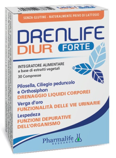 pharmalife research drenlife diur forte 30 compresse pharmalife research ean 8051128637359