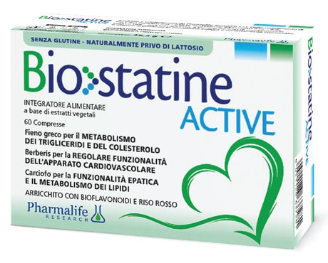 pharmalife research biostatine active 60 compresse pharmalife research ean 8051128637281