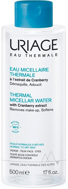 uriage uriage eau micellaire thermale pelli normali secche 500 ml uriage ean 3661434009396
