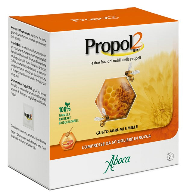 aboca propol2 emf 20 compresse aboca ean 8032472026051