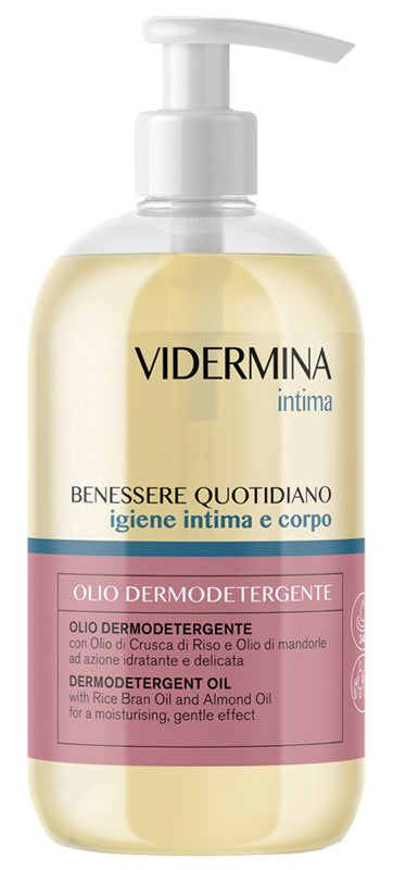 ganassini health care vidermina intima olio detergente corpo e intimo 500 ml vidermina ean 8055510240455