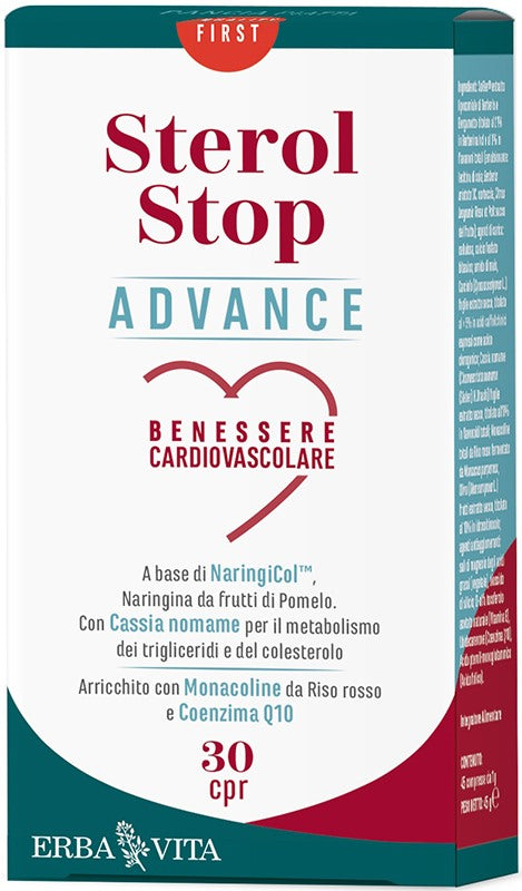 erba vita sterol stop advance 30 compresse erba vita ean 0767787924232