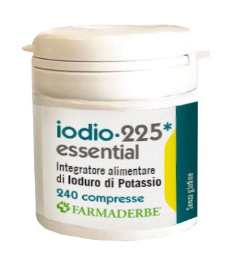 farmaderbe srl iodio 225 essential 240 compresse farmaderbe ean 8058456785271