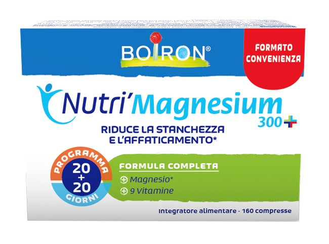 boiron specialita nutrimagnesium 300 160 compresse boiron ean 8052432890843