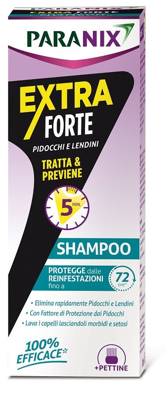 perrigo italia paranix shampoo trattamento extra forte mdr 200 ml paranix ean 5400951003436