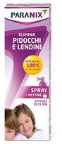perrigo italia trattamento pidocchi e lendini paranix spray 100 ml pettine paranix ean 5400951003566