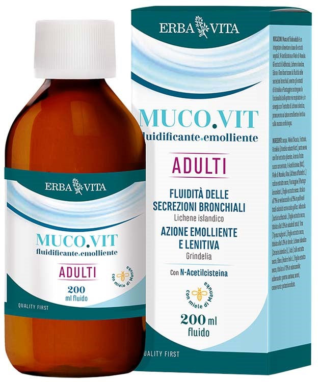 erba vita group mucovit fluido adulti 200 ml erba vita ean 8056992940178