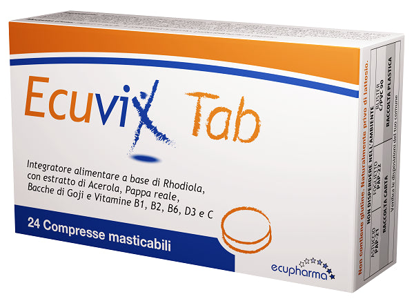 ecupharma ecuvix tab 24 compresse masticabili ecupharma