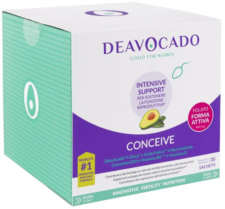 pecten group deavocado conceive 30 bustine 5 g nuova formula ean 8056234186180