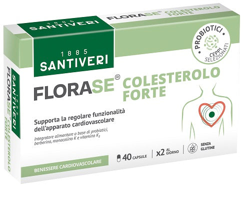 santiveri florase colesterolo forte 40 capsule santiveri ean 8412170047709