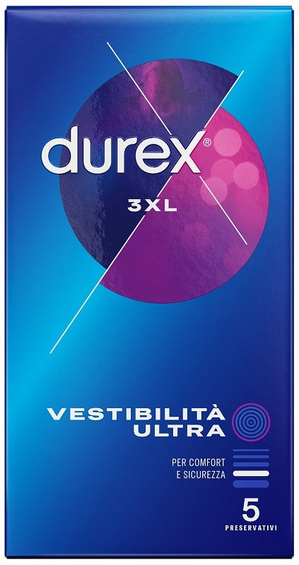 reckitt benckiser preservativo durex 3xl vestibilita ultra 5 pezzi durex ean 8056860828096