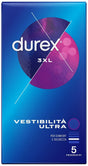 reckitt benckiser preservativo durex 3xl vestibilita ultra 5 pezzi durex ean 8056860828096