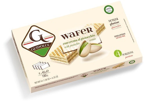 rarifarm wafer con crema al pistacchio 4 porzioni x 45 g ean 8052282120206
