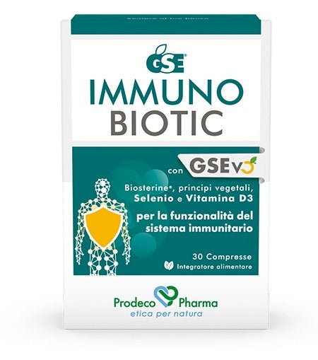 prodeco pharma gse immunobiotic 30 compresse gse ean 8057968091269