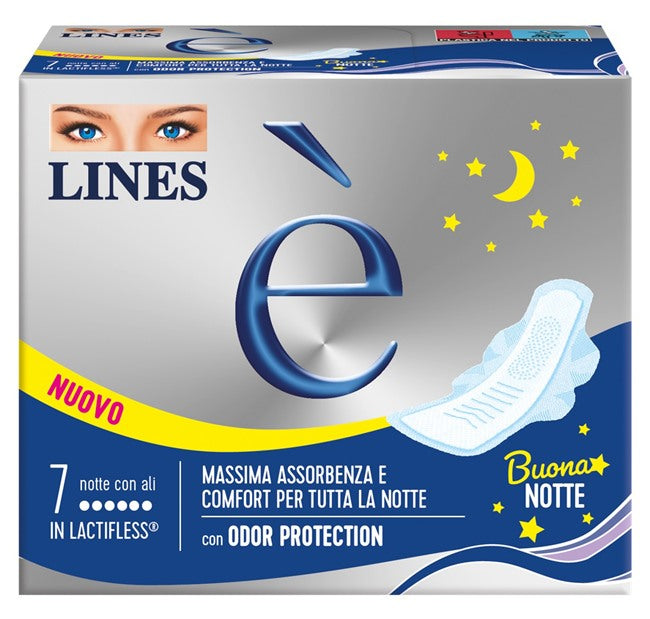 fater femcare lines e notte downcount 7 pezzi lines ean 8001480407794
