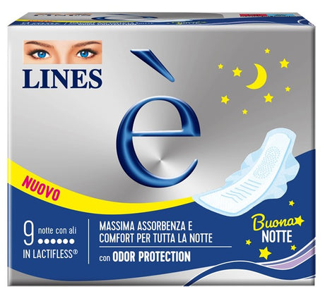 fater femcare lines e notte carry pack 9 pezzi lines ean 8001480407732