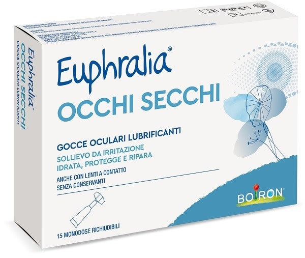 boiron specialita gocce oculari lubrificanti euphralia occhi secchi 15 monodose richiudibili x 05 ml euphralia ean 8033959760253