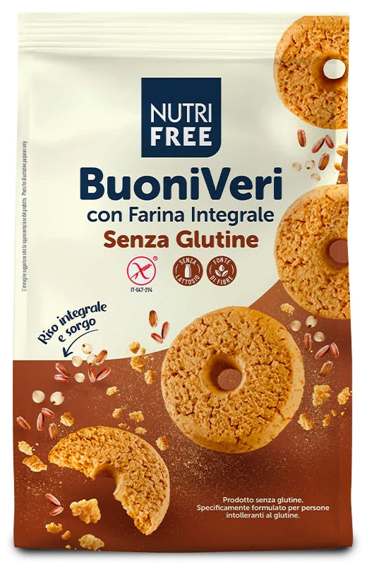 nuova terra nutrifree buoni veri 250 g frollini nutrifree ean 8008696031447